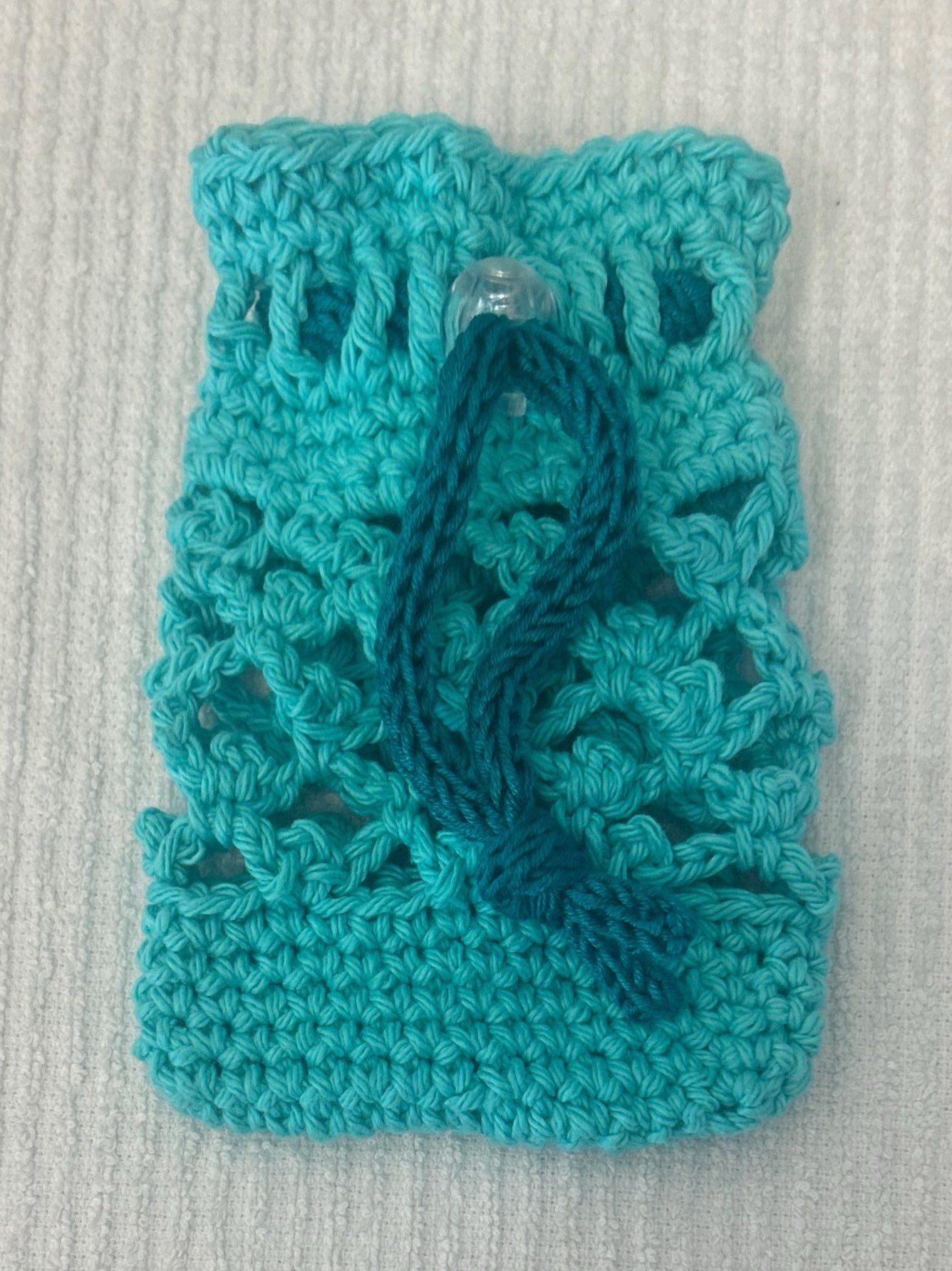 Picot Mesh Soap Bag