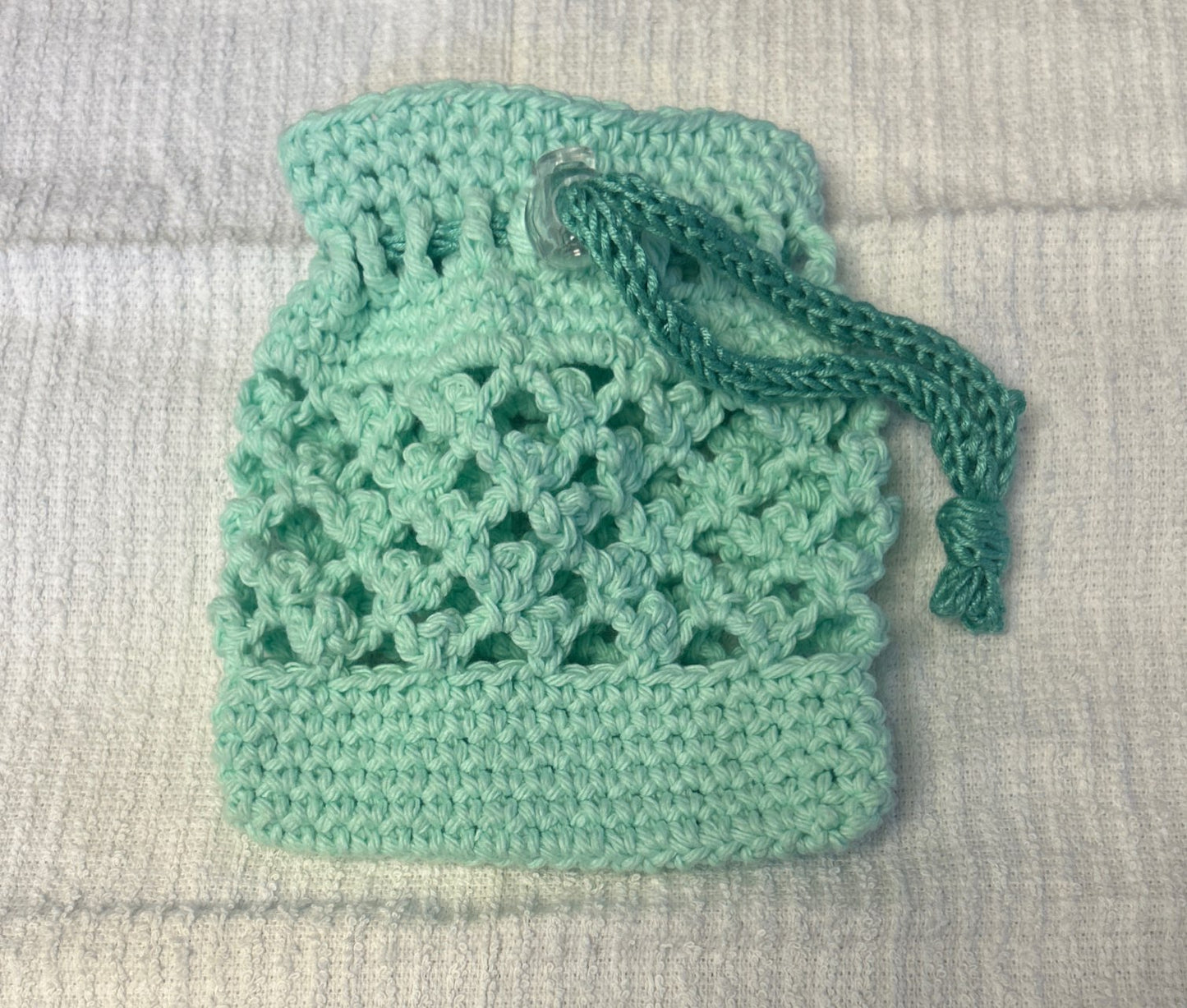 Picot Mesh Soap Bag